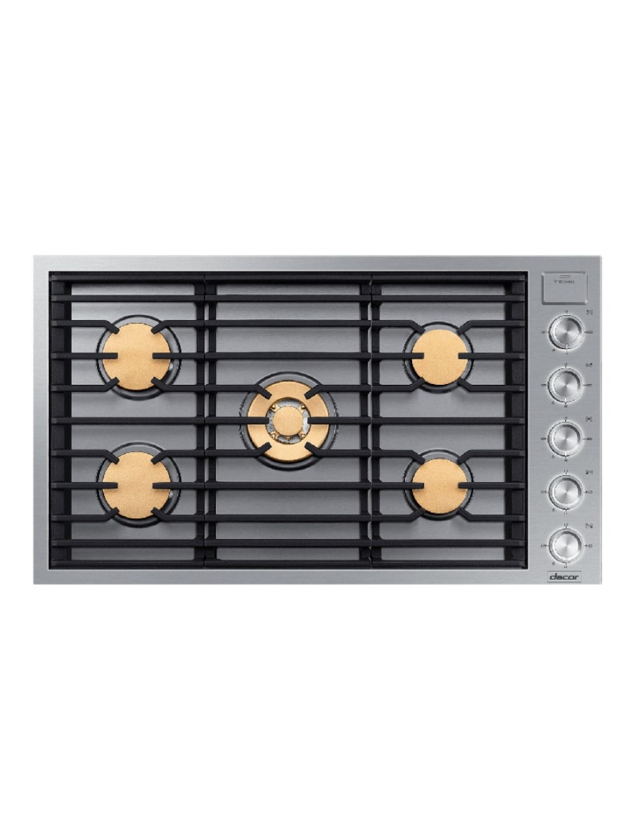 Plaque de cuisson au gaz encastrable 36 po. Dacor DTG36M955FS/DA