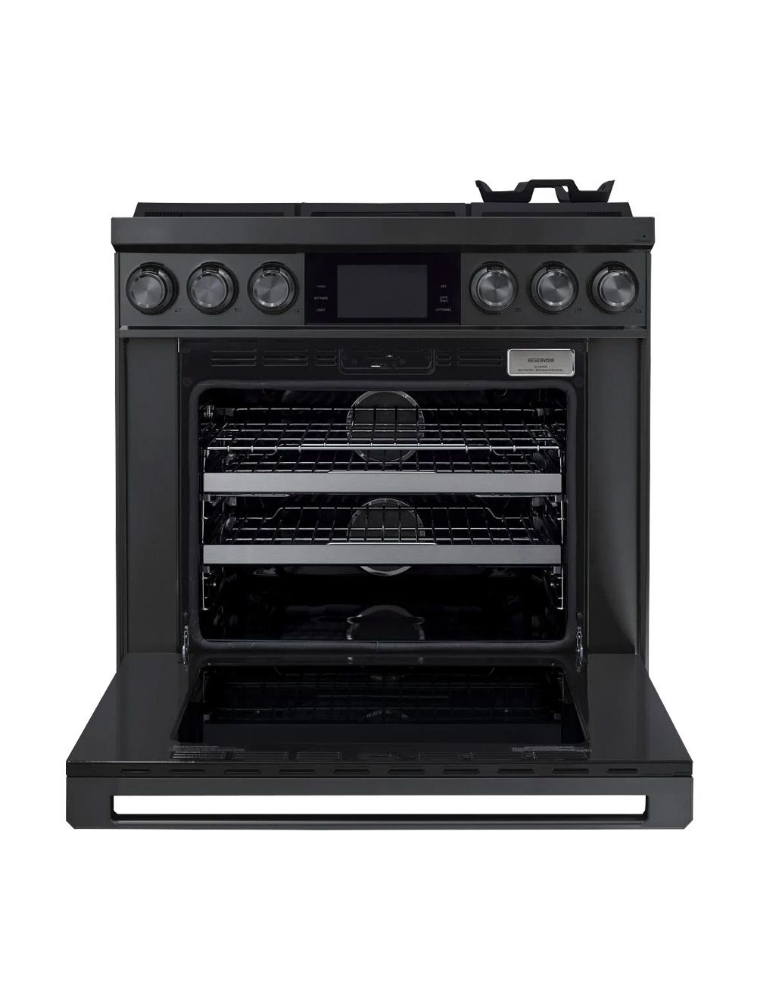 Cuisinière biénergie autoportante 36 po. 4,8 pi³ avec convection Dacor DOP36M86DLM