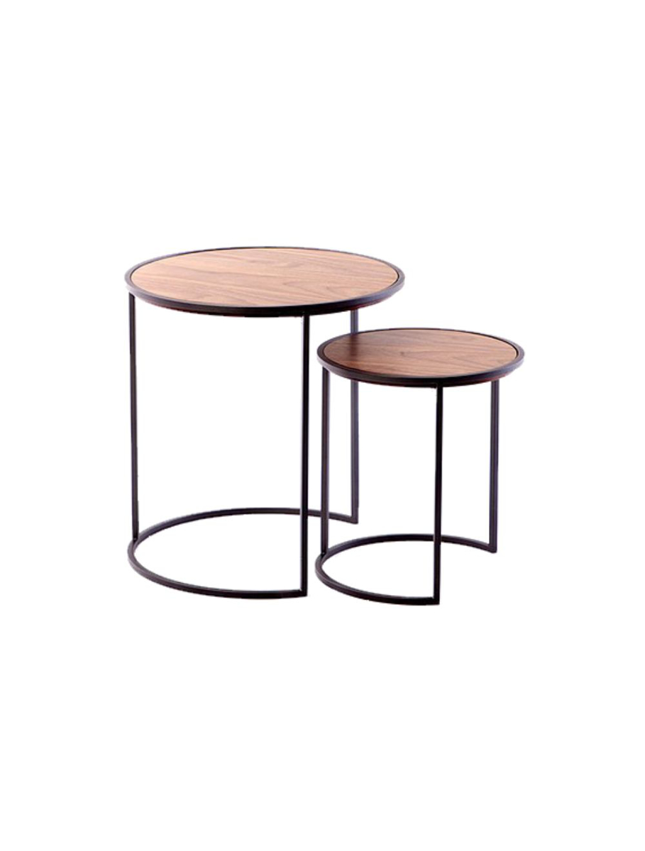 Image sur Ensemble de 2 tables gigognes