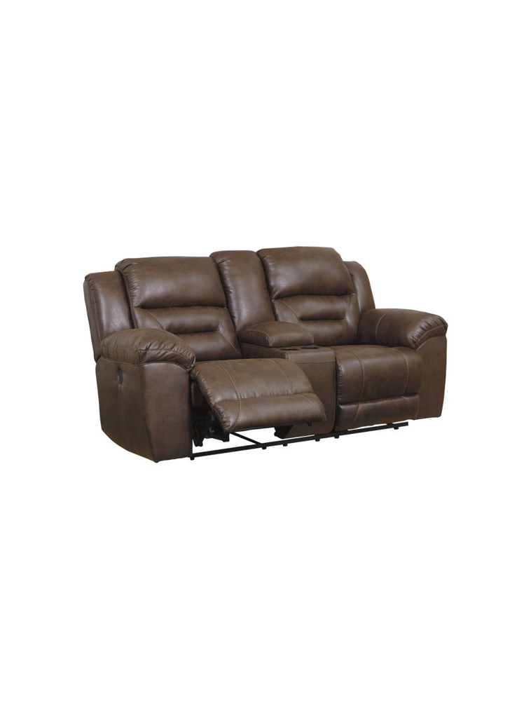 Picture of Power reclining loveseat with console