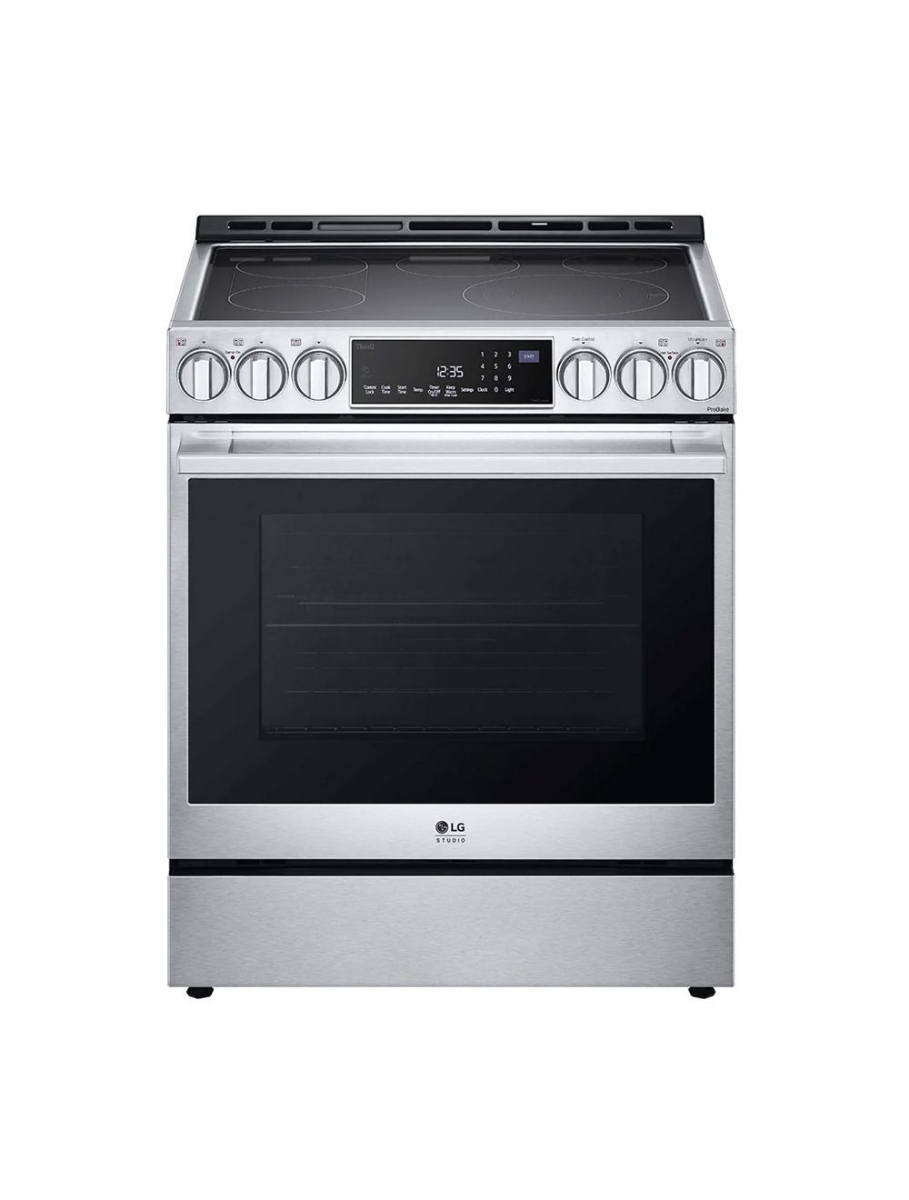 Image sur Cuisinière électrique encastrable 30 po. 6,3 pi³ avec convection ProBake™ LG Studio LSES6338F