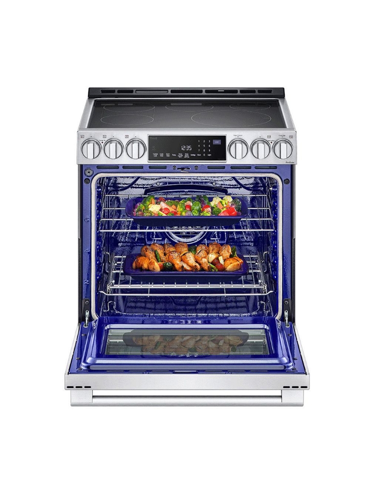 Cuisinière électrique encastrable 30 po. 6,3 pi³ avec convection ProBake™ LG Studio LSES6338F