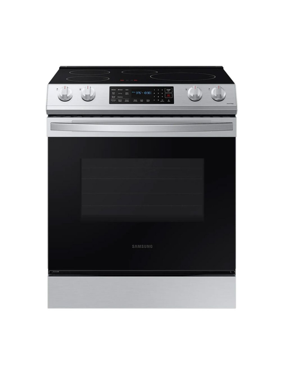 Cuisinière à induction encastrable 30 po. 6,3 pi³ avec convection Samsung NE63B8411SS/AC