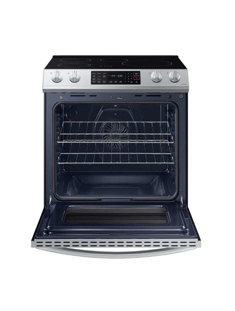 Cuisinière à induction encastrable 30 po. 6,3 pi³ avec convection Samsung NE63B8411SS/AC