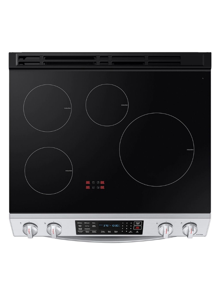 Cuisinière à induction 30 po. 6,3 pi³ avec convection Samsung NE63B8411SS/AC