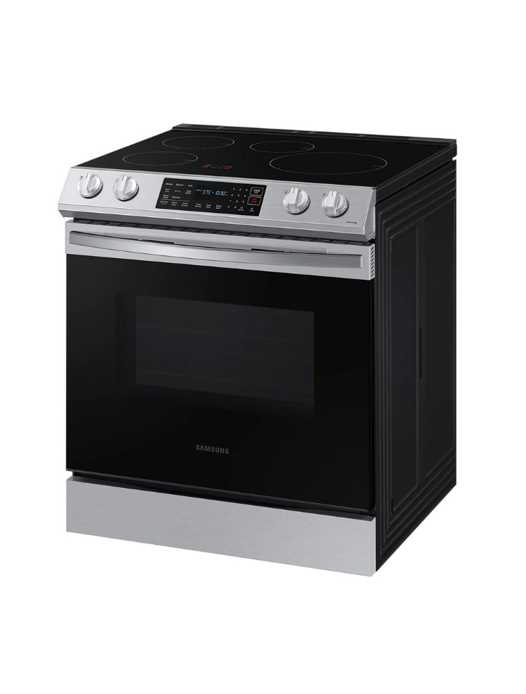 Cuisinière à induction encastrable 30 po. 6,3 pi³ avec convection Samsung NE63B8411SS/AC