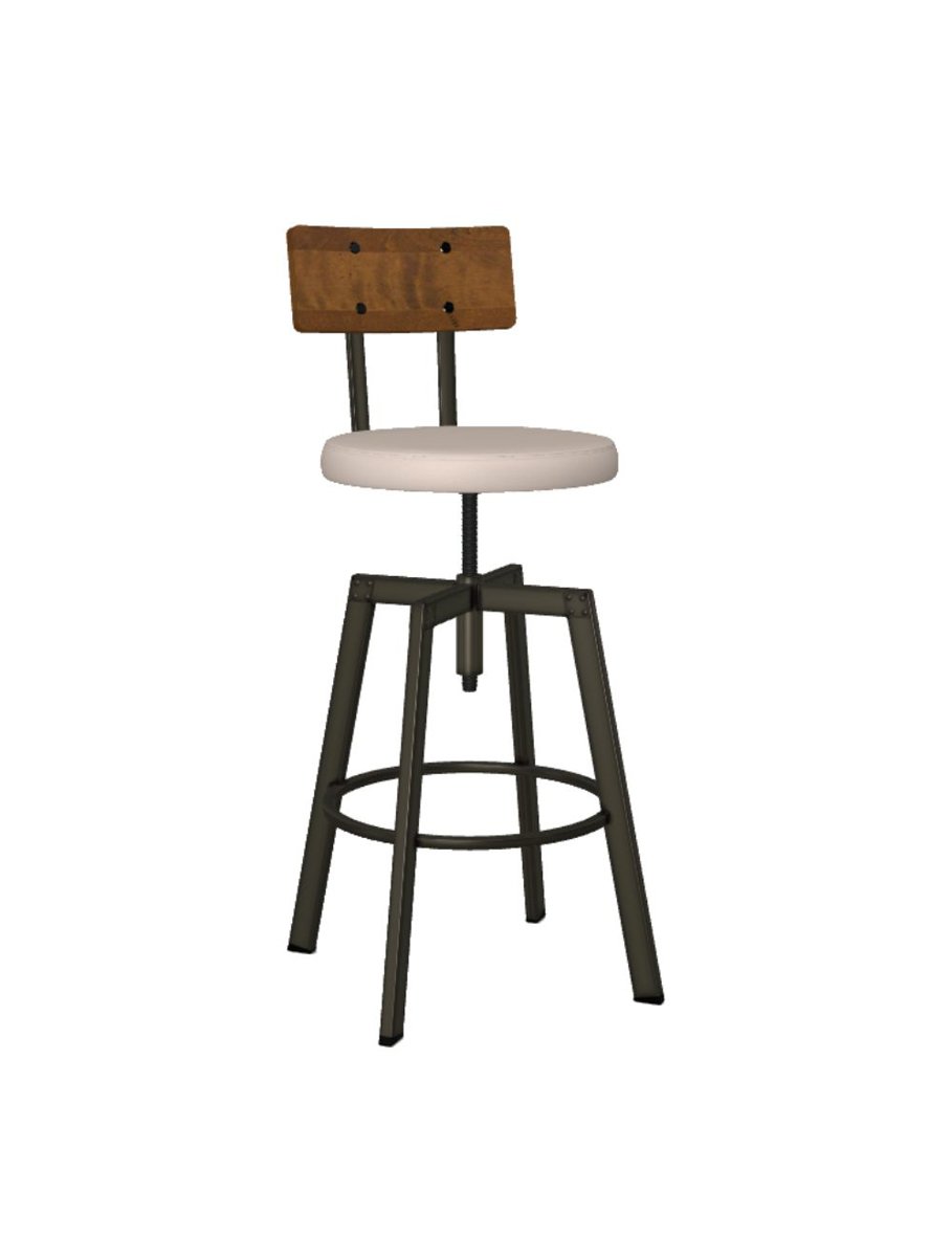 Picture of Adjustable swivel counter stool