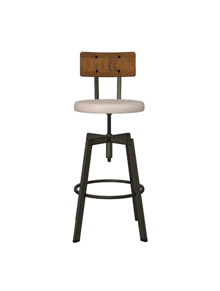 Picture of Adjustable swivel counter stool