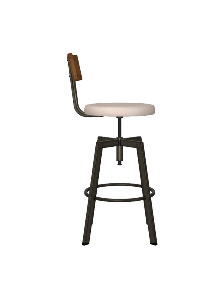 Picture of Adjustable swivel counter stool