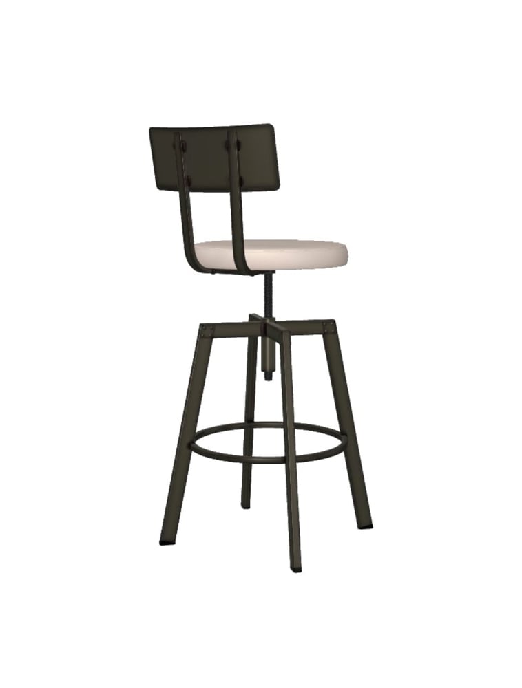 Picture of Adjustable swivel counter stool