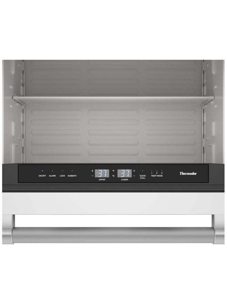 Réfrigérateur à tiroir double sous comptoir 24 po. 4,4 pi³ Thermador T24UR925DS