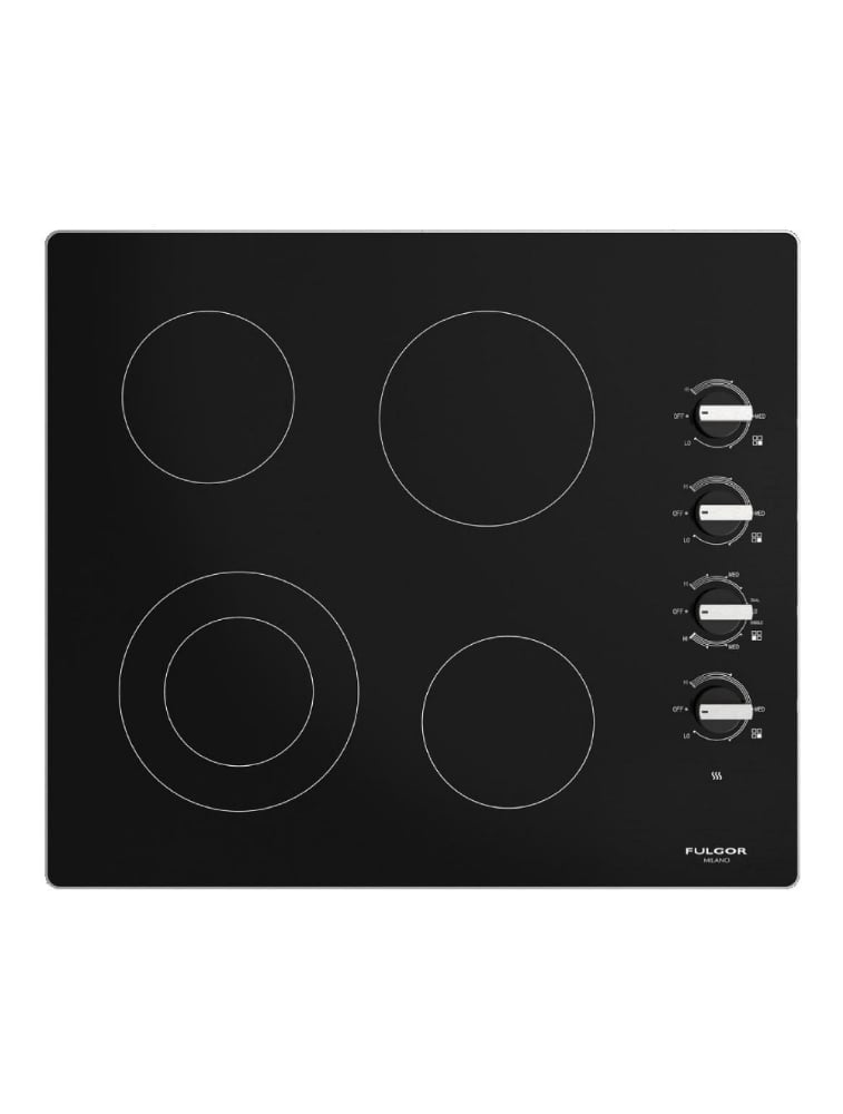 Plaque de cuisson électrique encastrable 24 po. Fulgor Milano F3RK24S2