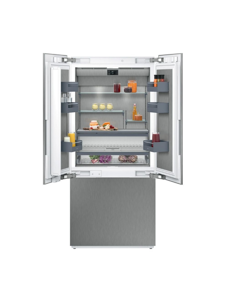 Réfrigérateur à portes françaises 36 po. 19,4 pi³ Gaggenau RY492705 - Panneau requis