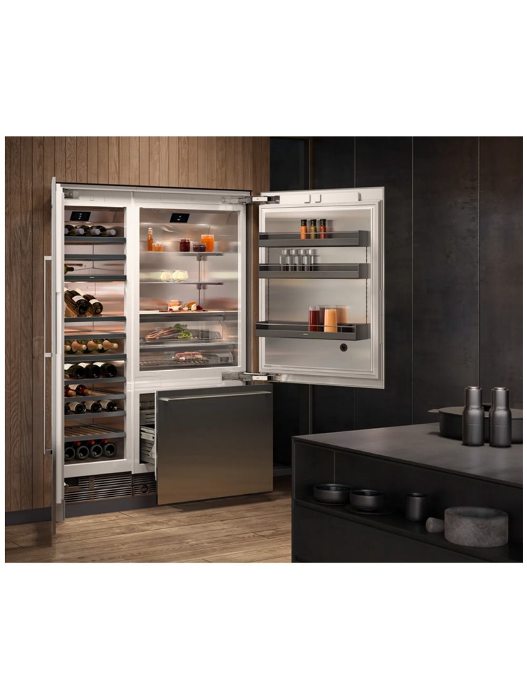 Réfrigérateur à congélateur inférieur 36 po. 15,5 pi³ Gaggenau RB492705 - Panneau requis