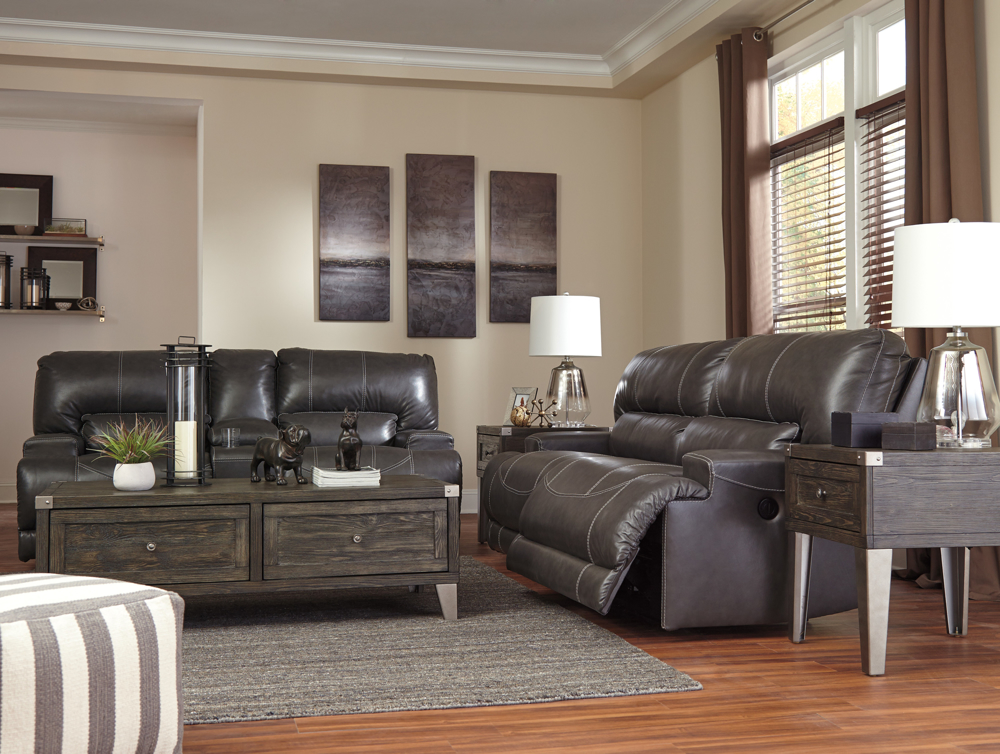 Picture of Power reclining loveseat with console
