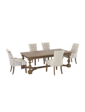 Picture of 6 pieces dining set