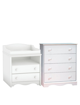 Picture of Changing table & drawer chest