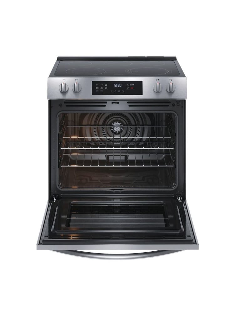 Cuisinière électrique autoportante 30 po. 5,3 pi³ avec convection Frigidaire FCFE308CAS