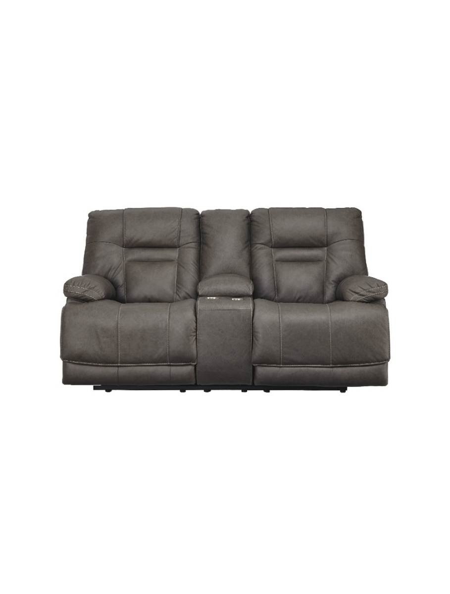 Picture of Power reclining loveseat with console