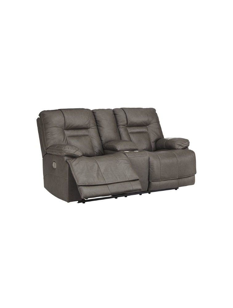 Picture of Power reclining loveseat with console