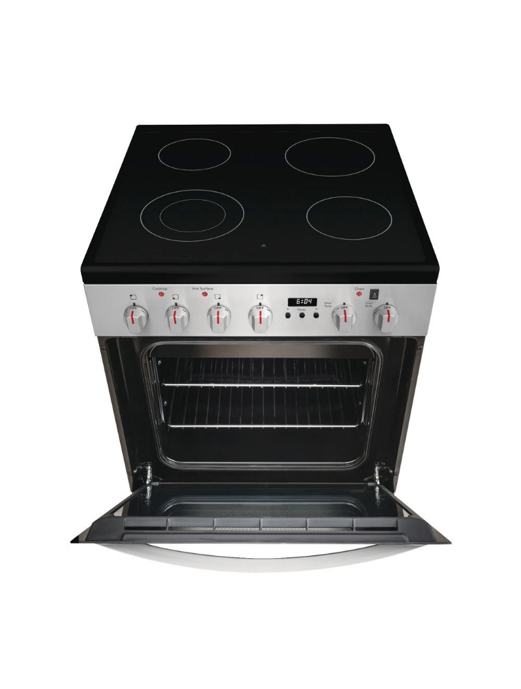 Cuisinière électrique autoportante 24 po. 1,9 pi³ avec convection FCFE242CAS Frigidaire