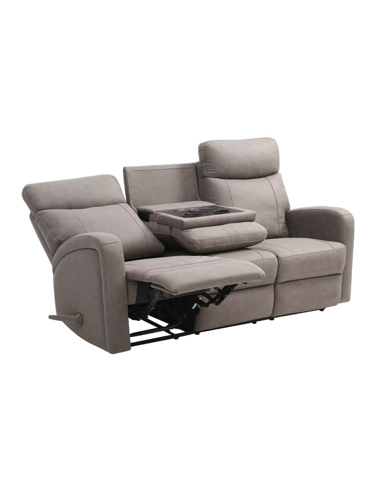 Picture of Reclining sofa with drop down table