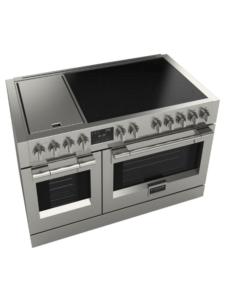 Cuisinière à induction autoportante 48 po. avec convection Fulgor Milano F6PIR485GS1