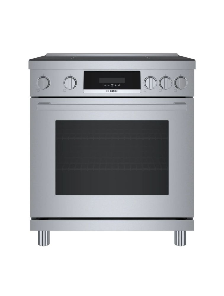 Cuisinière à induction 30 po. 3,9 pi³ avec convection Bosch HIS8055C