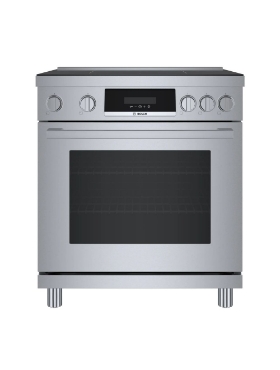 Cuisinière à induction 30 po. 3,9 pi³ avec convection Bosch HIS8055C