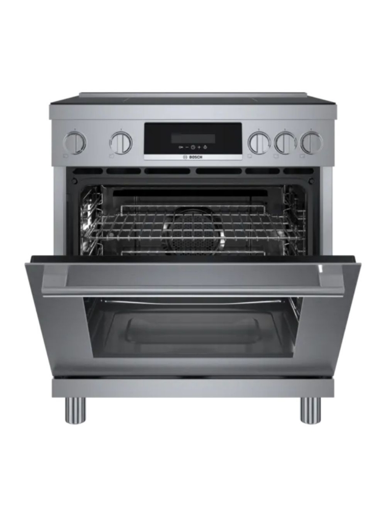 Cuisinière à induction encastrable 30 po. 3,9 pi³ avec convection Bosch HIS8055C