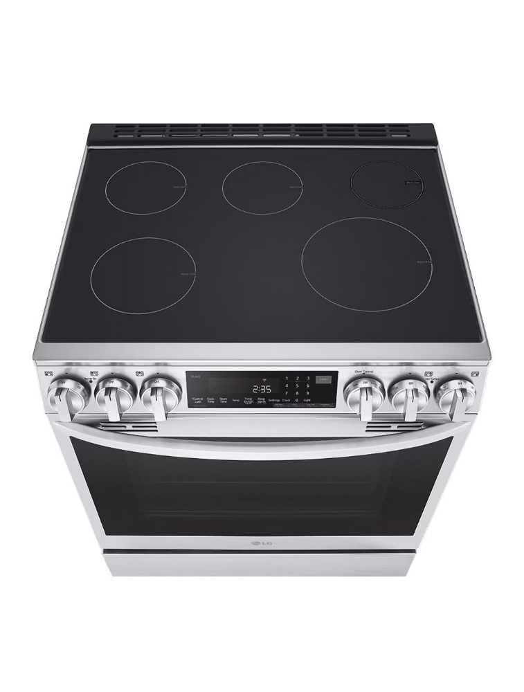 Cuisinière à induction encastrable 30 po. 6,3 pi³ avec convection ProBake™ LG LSIL6336F