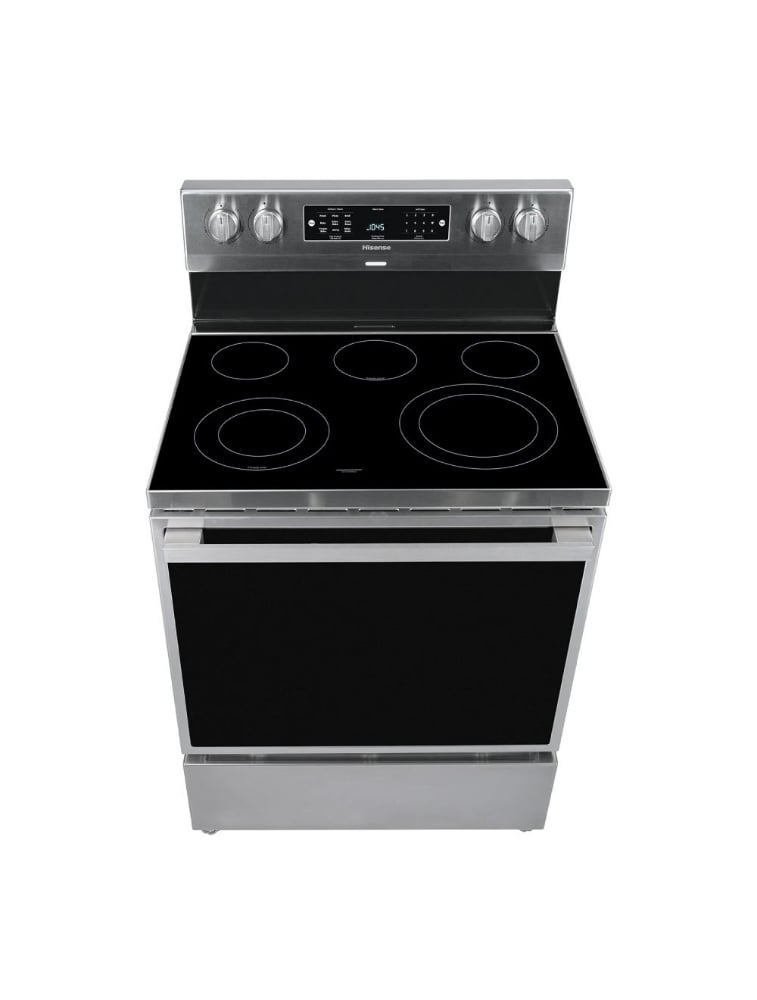 Cuisinière électrique autoportante 30 po. 5,8 pi³ avec convection Hisense HBE3501CPS