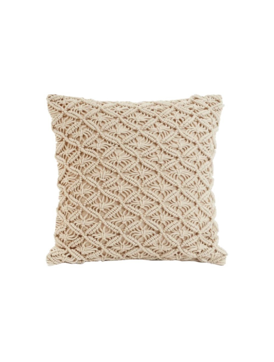 Coussin 17 x 17 pouces MACRAME 8650617 - Bovi Home