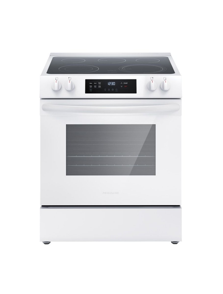 Cuisinière électrique autoportante 30 po. 5,3 pi³ avec EvenTemp™ Frigidaire FCFE306CAW