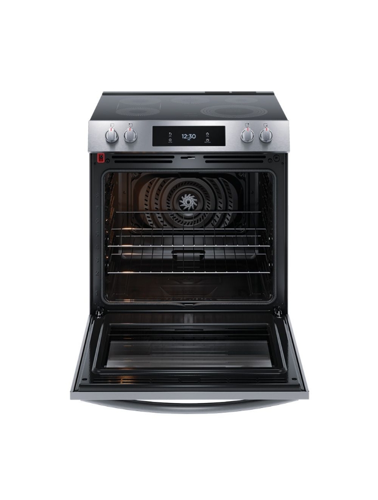 Cuisinière électrique 30 po. 6,2 pi³ avec convection totale Frigidaire Gallery GCFE306CBF