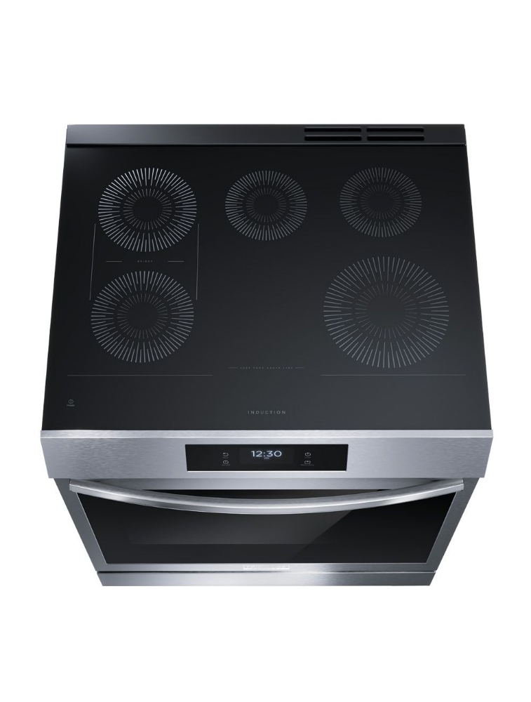 Cuisinière à induction encastrable 30 po. 6,2 pi³ avec convection totale Frigidaire Gallery GCFI306CBF