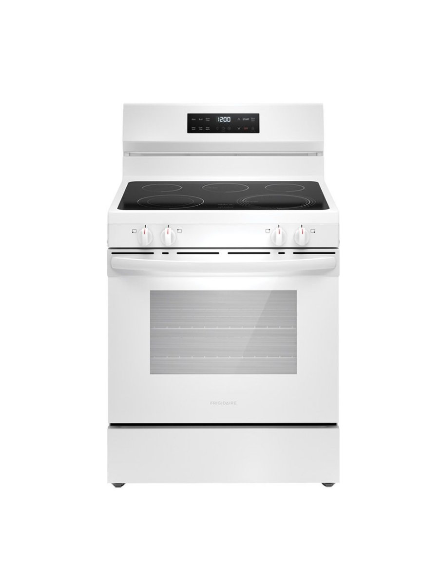 Cuisinière électrique autoportante 30 po. 5,3 pi³ avec EvenTemp™ Frigidaire FCRE306CAW