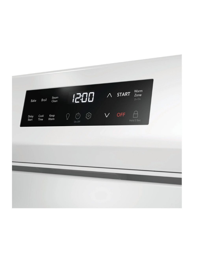 Cuisinière électrique autoportante 30 po. 5,3 pi³ avec EvenTemp™ Frigidaire FCRE306CAW