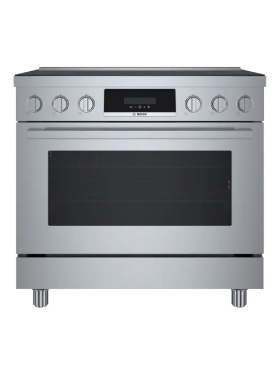 Cuisinière à induction encastrable 36 po. 3,7 pi³ avec convection Bosch HIS8655C