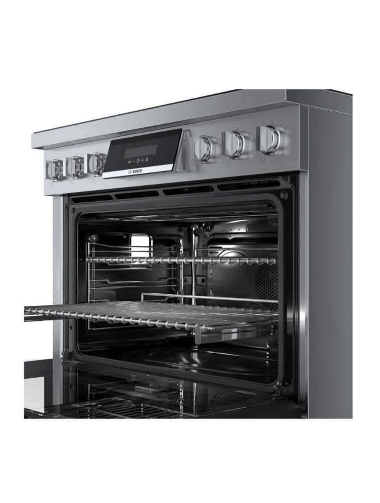 Cuisinière à induction 36 po. 3,7 pi³ avec convection Bosch HIS8655C