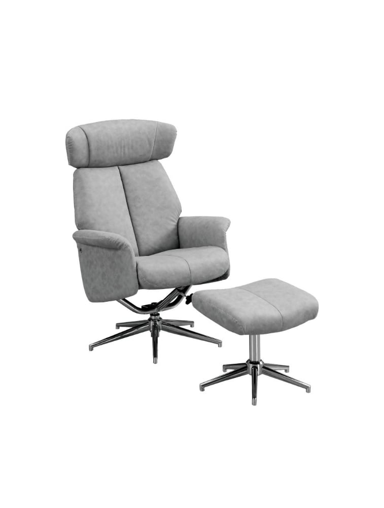 Image sur Fauteuil inclinable avec repose-pieds