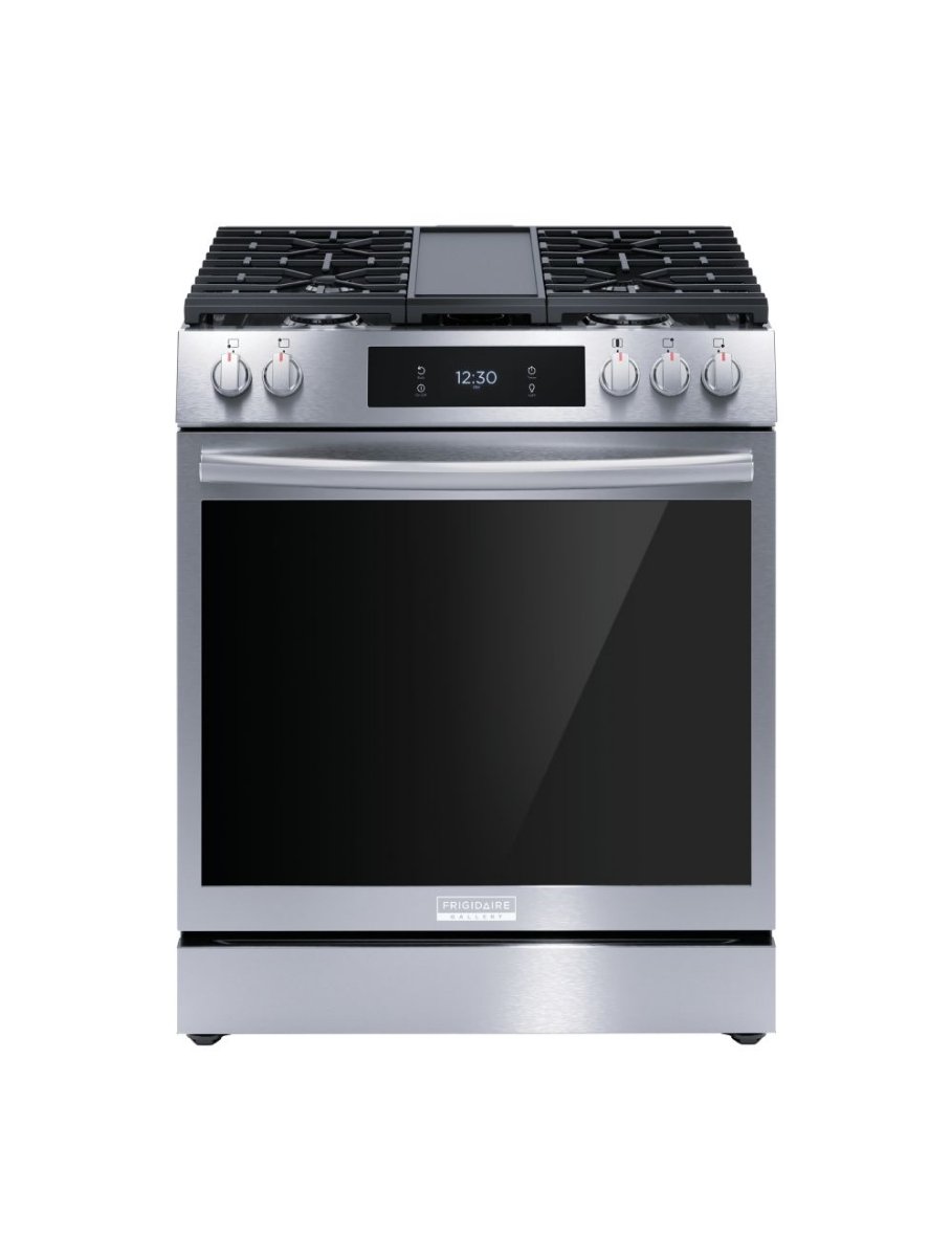 Cuisinière à gaz 30 po. 6 pi³ avec convection totale Frigidaire Gallery GCFG3060BF