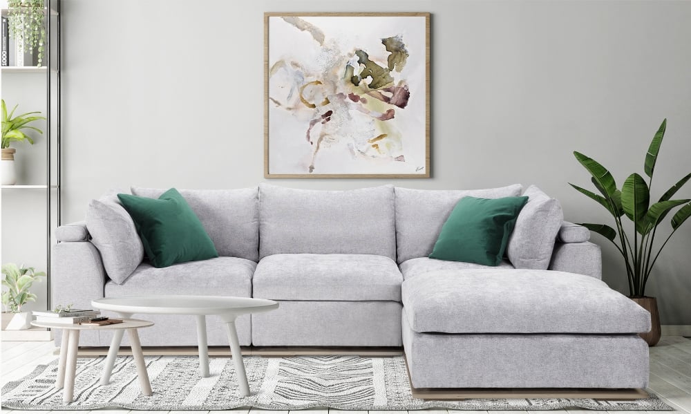 Picture of Sofa modulaire avec ottoman