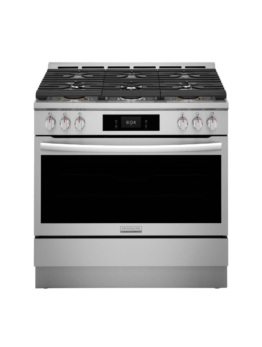 Cuisinière à gaz 36 po. 4,6 pi³ avec convection totale Frigidaire Gallery GCFG3661AF