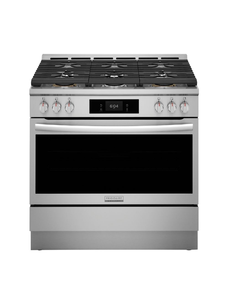 Cuisinière au gaz autoportante 36 po. 4,6 pi³ avec convection totale Frigidaire Gallery GCFG3661AF