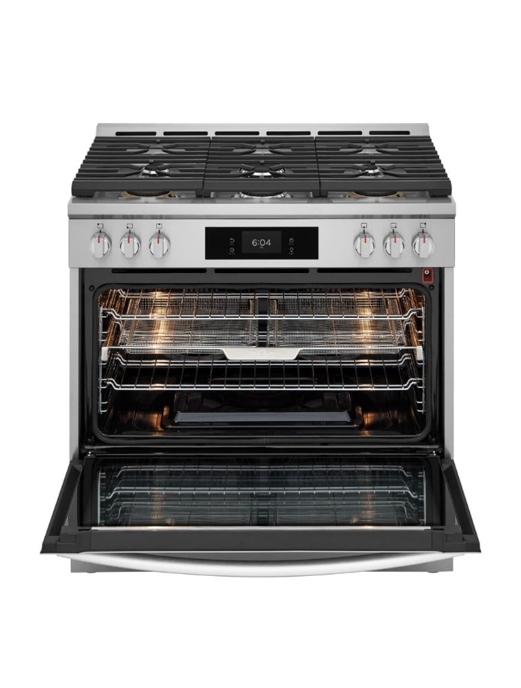 Cuisinière à gaz 36 po. 4,6 pi³ avec convection totale Frigidaire Gallery GCFG3661AF