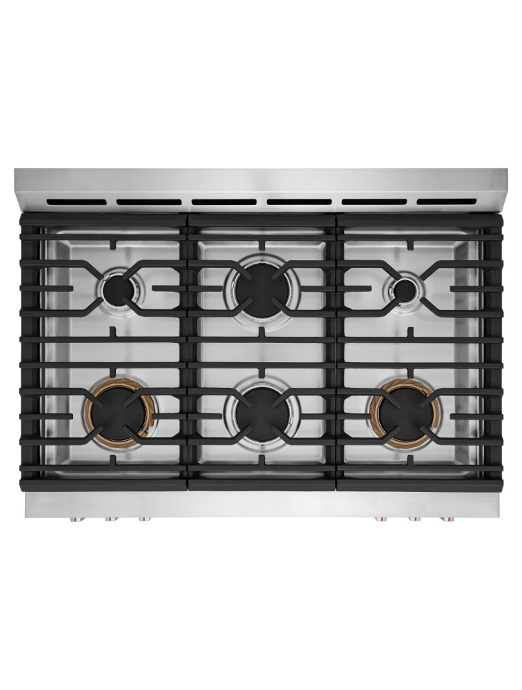 Cuisinière au gaz autoportante 36 po. 4,6 pi³ avec convection totale Frigidaire Gallery GCFG3661AF