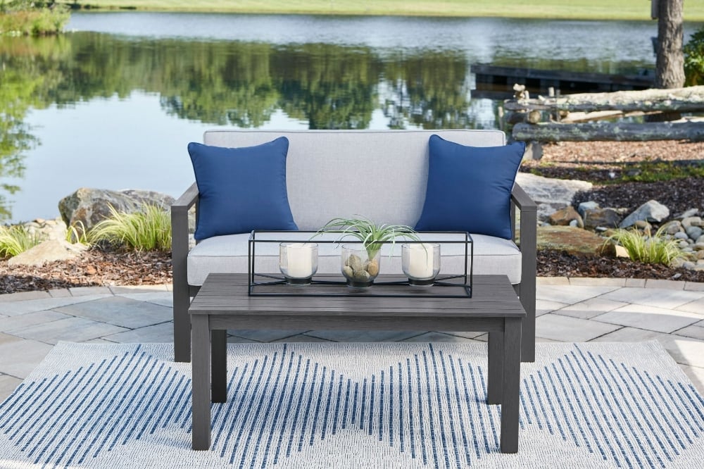 Picture of Outdoor Loveseat and Table