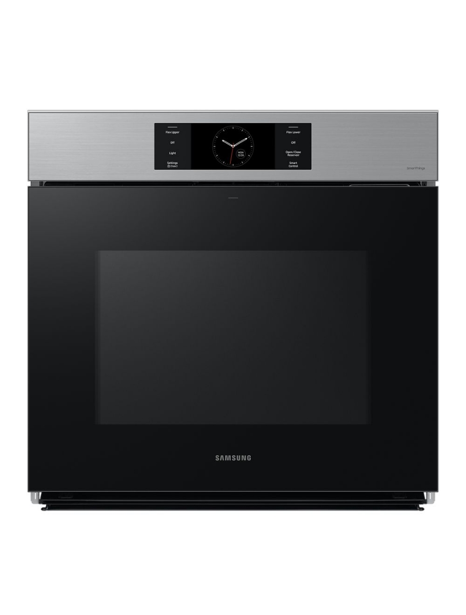 Four encastrable simple électrique 30 po. 5,1 pi³ avec convection double Samsung BESPOKE NV51CG700SSRAA