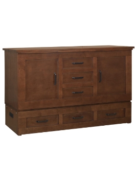 Lit escamotable Harrison 60 po - Série Elite - ET7-HAR-COJ-Q - Cabinet Bed